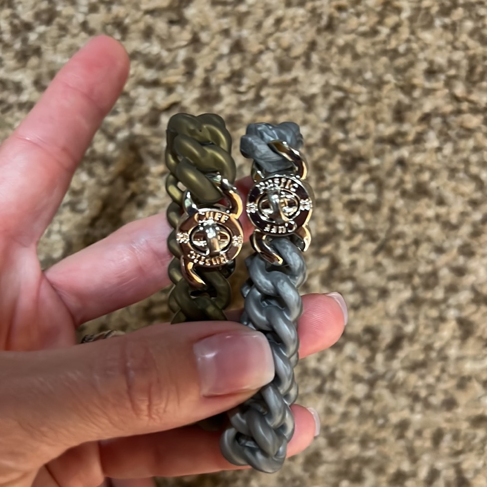 Rustic Cuff grey/silver bracelets EUC Buy 1 or buy them all - Picture 9 of 9